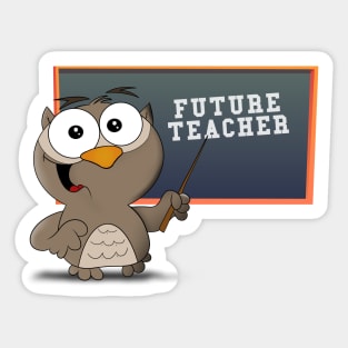 Future Teacher Sticker